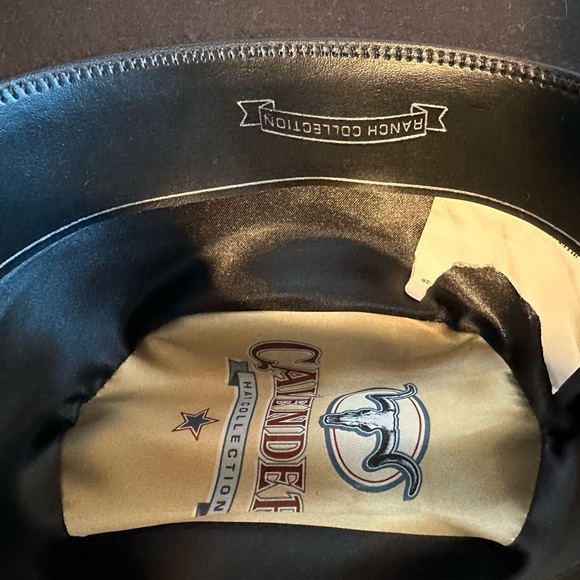 Cavender's 2X Ranch Collection Dark Brown Wool Felt Cowboy Hat - Picture 4 of 5
